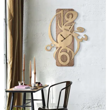ZEGAR NA ŚCIANĘ WOLLY 70X4,4X93 cm